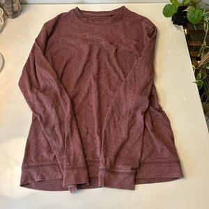 Reserved Men's Crewneck Sweater in Maroon